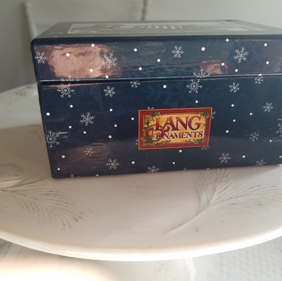 Lang and Wise 1998  Ceramic Ornament   Masked Cat - Picture 3 of 12